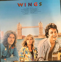 1978 PAUL McCARTNEY &amp; WINGS-  LONDON TOWN - CAPITOL LP #SW-11777 WITH PO... - £11.67 GBP