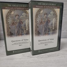 The Great Courses Questions of Value Part 1 &amp; 2 Audio CD Patrick Grim - £9.43 GBP
