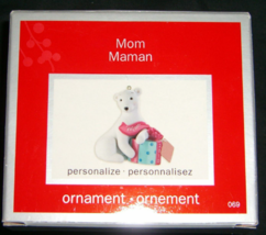  American Greetings Heirloom 2010 Personalize Mom Ornament  - £9.39 GBP