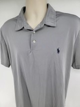 Polo Ralph Lauren Performance Golf Mens Polo Shirt Gray XL Stretch Pony ... - £19.46 GBP