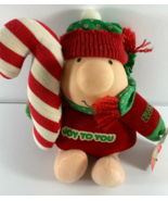 Vintage Christmas 1987 ZIGGY and Candy Cane 8 in Plush JOY to the World - $32.48 CAD
