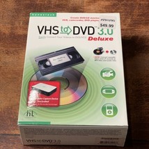 Honestech VHS to DVD 3.0 Deluxe Convert Videos to DVD Windows Vista - £10.54 GBP