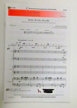 Polly Wolly Doodle SAB Chorus  Heritage Music Press Sheet Music  15/1612H - $7.00