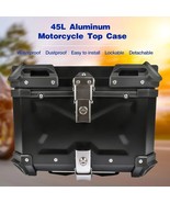 AP03 45L Balck Motorcycle Luggage Waterproof Tail Box Scooter Trunk Stor... - $265.90