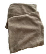 Set of 2 Gray Sherpa Decorative Pillow Covers 20&quot; x 20&quot; - $12.97 CAD