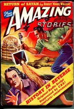 Amazing Stories 10/1939-History In Reverse-CBS radio script-Eando Binder-FN+ - £247.15 GBP