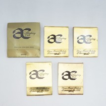 Lot of 5 Advertising Matchbook Pittsburgh Allegheny Club Three Rivers Stadium - £11.60 GBP