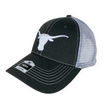 Fan Favorite University of Texas Grey Ghost Adjustable Snapback Grey White Truck - £17.74 GBP