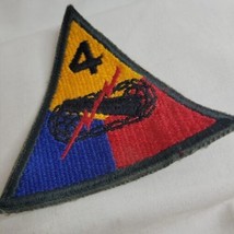 WW2 to Korea era US Army 4th Armored Division Patch Military Badge Insig... - $5.87
