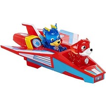Nickelodeon Paw Patrol Mini Jet Playset with Chase and Marshall Included - £11.76 GBP
