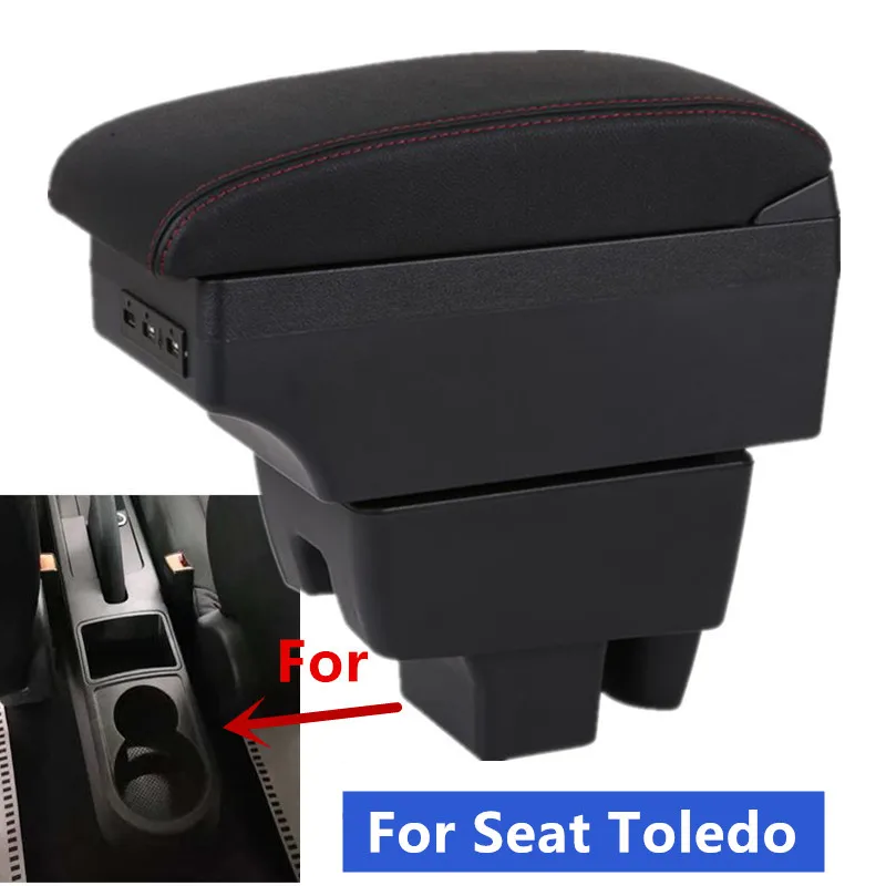 For Seat Toledo Armrest Box For Seat Toledo Car Armrest box central Storage box - £43.84 GBP+