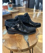 STUART WEITZMAN Negev Leather and Calf Hair Bootie - $79.20