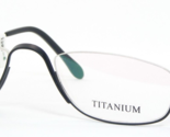 OU 04.650.01 Noir Unique Lunettes Titane Cadre 51-21-145mm Allemagne - $56.58