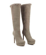 SALDANA Convertible Suede Leather High Boots - $167.14 CAD