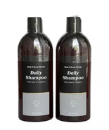 2 BATH &amp; BODY WORKS Mens Daily SHAMPOO VITAMIN E And ALOE 16oz NEW - $553.89 MXN