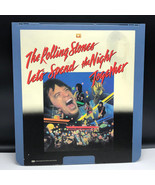 Selectavision Laser disc vtg videodisc movie ced Rolling Stones Spend night - £15.75 GBP