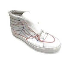 Vans Hi Taka Hayashi Vault LX DIY Skateboard Shoes Mens Sz 9  Marshmallow 721454 - £102.63 GBP