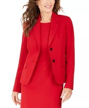 NEW KASPER RED CAREER JACKET BLAZER  SIZE 8 $99 - £51.10 GBP