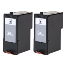 2x Compatible Lexmark X3650 Series Black Ink Cartridge For 18C2170 36XL Hi Yield - £37.54 GBP