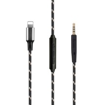 Audio Cable With Mic For Jbl Live 500BT 400BT 660NC Duet BT/NC Fit Iphone - £23.73 GBP