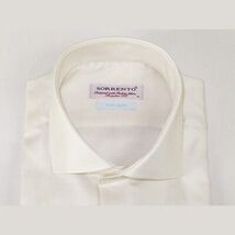 Mens 100% Italian Cotton Shirt High Quality Non Iron SORRENTO Turkey 4452 Stone image 2