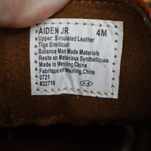 Deer Stags Shoes Kids Size 4 Dark Luggage Aiden Jr Dress Comfort Oxford ... - $25.72
