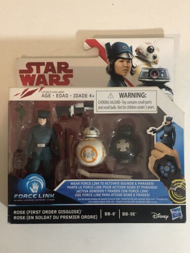 Star Wars Rose First Order Disguise Action Figure Force Link Sealed T2 - $12.86