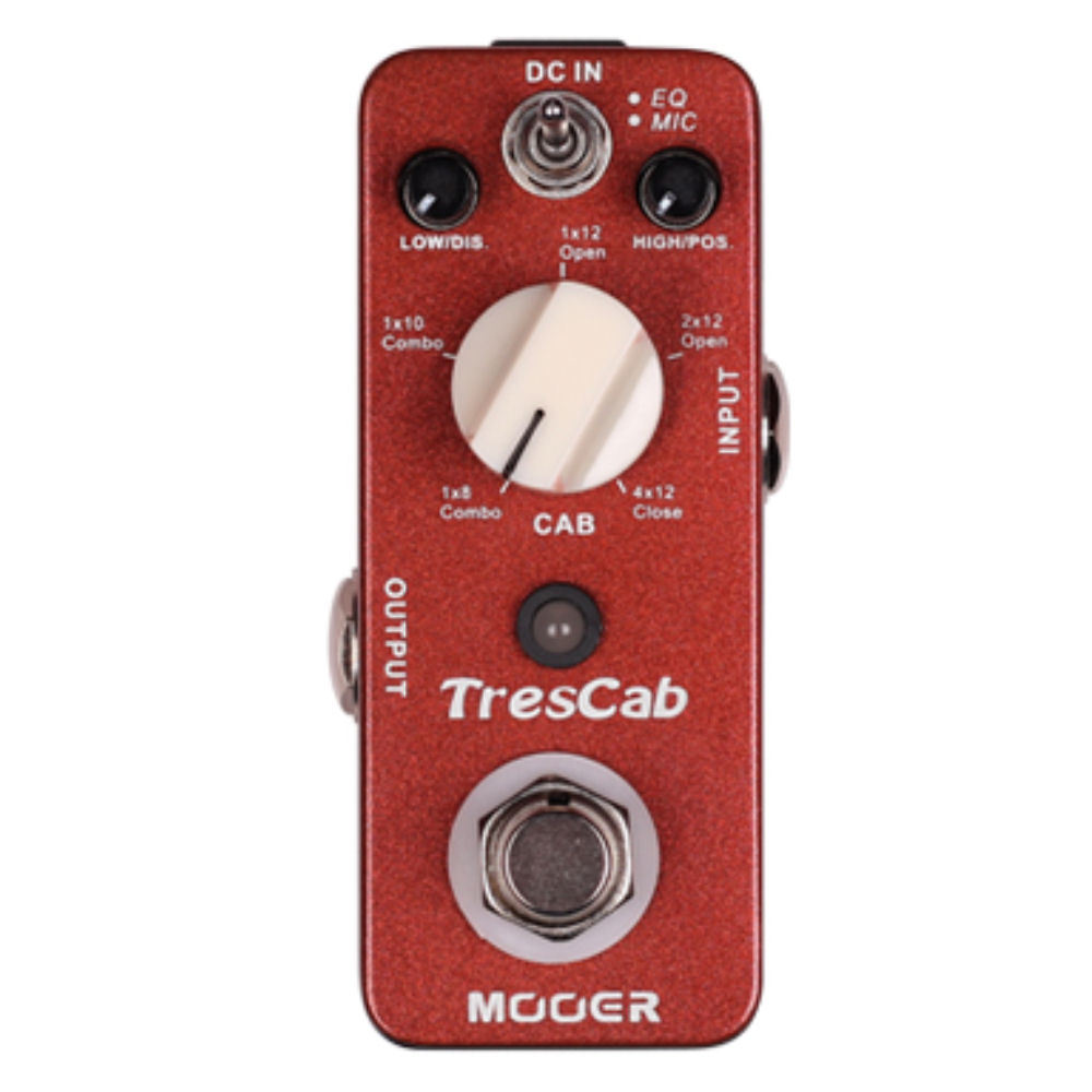 Mooer TresCab Speaker Cab Simulator Micro Guitar Effects Pedal Item image 2