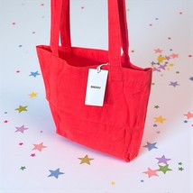 BAGGU Mini Tote Bag In Warm Red Brand New With Tags - $24.74