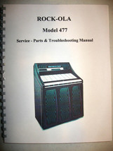 Rock-ola Model 477 Jukebox Manual - £28.73 GBP