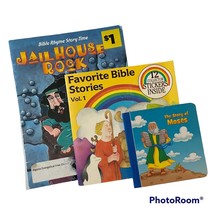 Jail House Rock Favorite Bible Stories Moses3 Religious Books Sunday School - £6.18 GBP