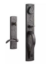 New Ellis Solid Dark Bronze Entrance Door Set with Lever Handle, Right h... - $284.95