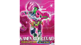 DVD Kamen Rider EX-AID Complete TV Series (1-45 End) English Subtitle All Region - £21.49 GBP