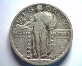 1923 Standing Liberty Quarter Very Fine / Extra Fine VF/XF VF/ Ef Original Coin - £57.54 GBP