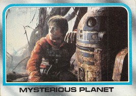1980 Topps Star Wars #175 Mysterious Planet Dagobah Skywalker R2-D2 C - £0.70 GBP