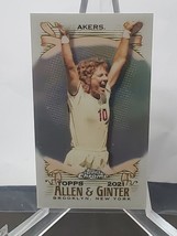 2021 Topps Chrome Allen &amp; Ginter Michelle Akers Mini Refractor Card #221 Soccer - £2.33 GBP