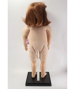 Vintage 2002 MY TWINN 23&quot; Inch Nude Poseable Doll Red Hair Brown Eyes - £92.02 GBP