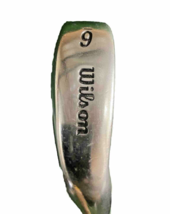 Wilson Golf Tour Rx 6 Iron Men&#39;s RH Regular Flex Steel 37&quot; Nice Grip Single Club - $29.95