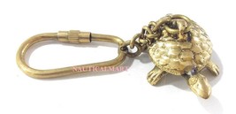 Nauticalmart Tortoise Keychain Key Ring. Heavy Construction - £17.38 GBP