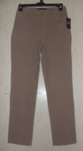 NWT WOMENS Gloria Vanderbilt  &quot;Amanda&quot; HERITAGE FIT LATTE BEIGE JEANS  S... - £26.12 GBP