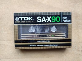 TDK SA-X 90 audio cassette sealed Made in Japan - £38.52 GBP