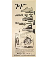 PF Canvas Shoes by BF Goodrich Hood Rubber Company Feet-1948 Vintage Pri... - $17.21 CAD