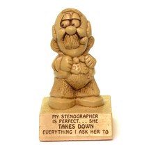 Vintage My Stenographer Perfect She Takes Down Everything I Ask Her to F... - $9.87