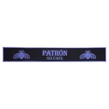 Patron Cafe Purple &amp; Black Professional Series Bar Rail Runner Drip Mat - £27.25 GBP