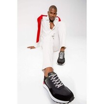 The Rakka Black & Red Leather Men Sneaker Final Sale! image 9