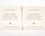 Mary Kay Dual Coverage Powder Foundation 400 Beige .32 Ounce Each Lot Of 2 - £19.25 GBP