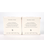 Mary Kay Dual Coverage Powder Foundation 400 Beige .32 Ounce Each Lot Of 2 - £19.01 GBP
