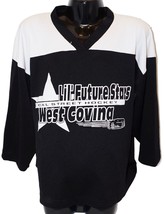 Youth S/M #21 Hockey Future Stars Jersey - Xtreme Basics Black White - $5.00
