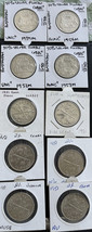 Australian Florins Silver Coins High Grades - 50% Silver Bulk Lot x10 - £111.41 GBP