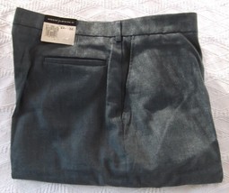 Vintage NWT Haggar Blue Gray Polyester Rayon Dress Pants Mens Size 42 x 32 1996 - £23.19 GBP